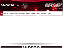 Tablet Screenshot of coachspo.com